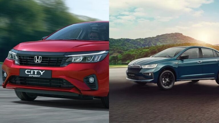 Skoda Slavia Sportline vs Honda City Sport: Which one should you choose?
