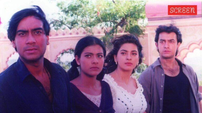 Kajol says Aamir Khan and Juhi Chawla were close on sets of Ishq, she was left alone: ‘There were days I wasn’t willing to talk to anybody’ | Bollywood News