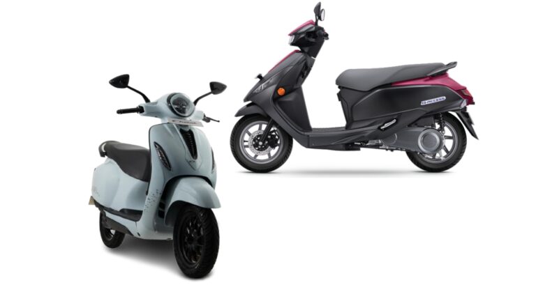 Bajaj Chetak 3001 vs Suzuki e Access: Range, specs and performance compared