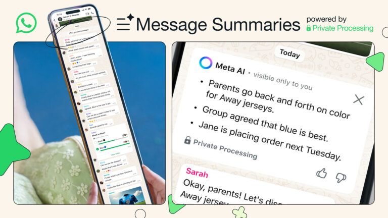 WhatsApp brings Meta AI summaries to help users quickly understand long message threads