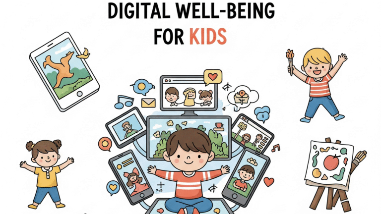 Digital well-being for kids: How parents can manage screen time
