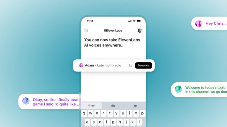 ElevenLabs launches mobile app: Brings powerful AI text to speech to smartphones