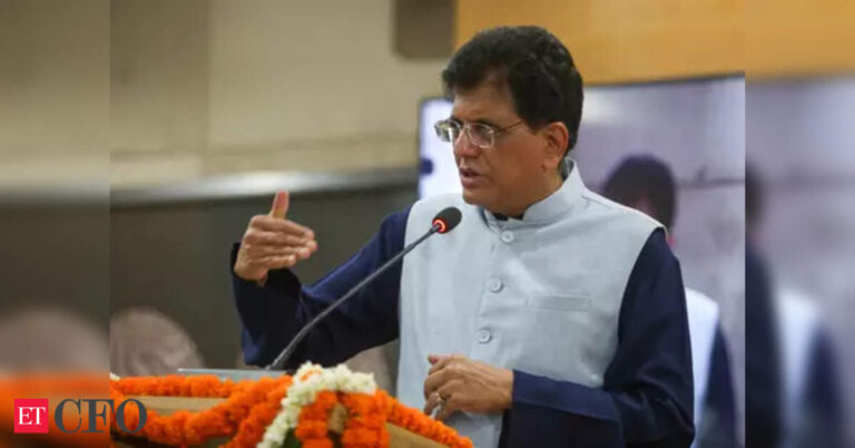 Piyush Goyal Advocates for Export Competitiveness in India, ETCFO