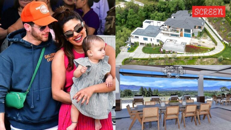 Inside Priyanka Chopra-Nick Jonas’ Rs 171 crore Los Angeles mansion: Massive property has a wine room, basketball court, an interior bowling alley | Bollywood News
