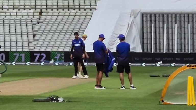 When Shubman Gill and Gautam Gambhir looked at the pitch to decide India Playing XI