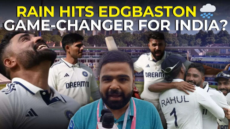 IND vs ENG 2nd Test: Rain Arrives After Stumps on Day 3 | What It Means for India’s Batting
