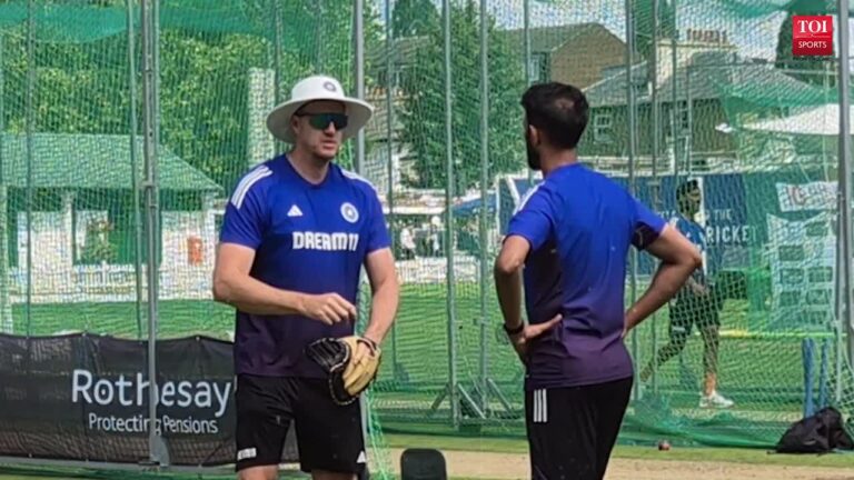 India bowling coach's unique drill for Prasidh Krishna at the Lord's | Exclusive visuals