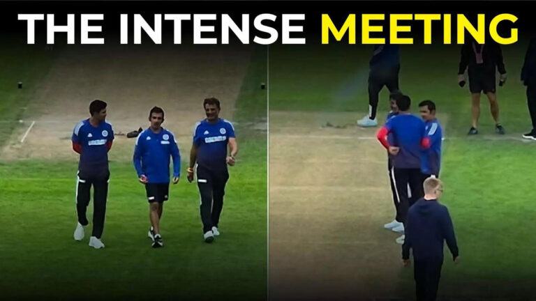 Shubman Gill and Gautam Gambhir's late meeting near Manchester pitch | Playing XI discussion
