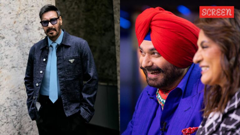 Ajay Devgn says he waited for Navjot Singh Sidhu’s return to appeared on The Great Indian Kapil Show, claps back at ‘politician’ Ravi Kishan’s comment on Kapil Sharma’s weight loss | Television News