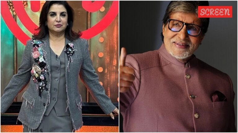 Amitabh Bachchan writes a letter appreciating Farah Khan’s ‘outspoken verbosity’, her cook Dilip asks if he will get one from Big B too | Bollywood News