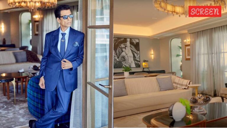 Karan Johar’s Rs 32 cr Mumbai duplex has a bedroom-turned-closet, Hollywood-style glam room; designer Gauri Khan called it ‘subtly over-the-top’ | Bollywood News