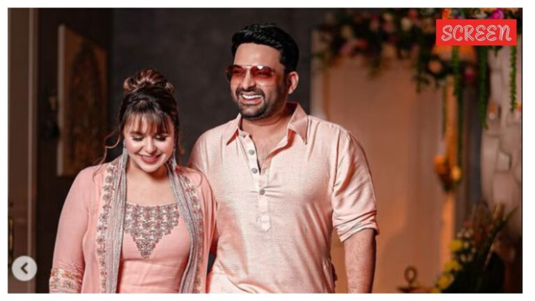 Kapil Sharma, wife Ginni Chatrath open The Kaps Cafe in Canada, see photos and videos | Bollywood News