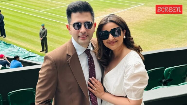 Raghav Chadha shows up barefoot at Kapil Sharma’s show, says his shoes were stolen; reveals wife Parineeti Chopra manifests he ‘will never become PM’ | Bollywood News
