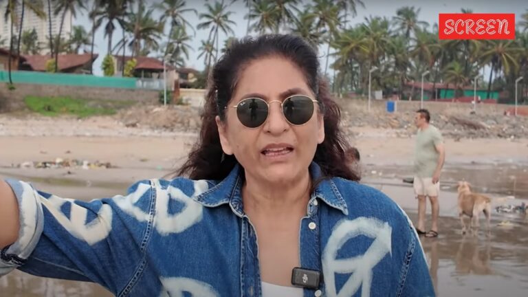 Archana Puran Singh yells at son Ayushmaan as he walks into the sea: ‘Do you know how many people drown every year?’ | Bollywood News