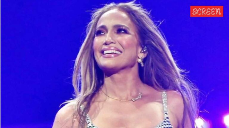 Jennifer Lopez laughs off wardrobe malfunction as skirt falls on stage as she celebrates 56th birthday during concert: ‘I’m out here in my underwear’ | Hollywood News