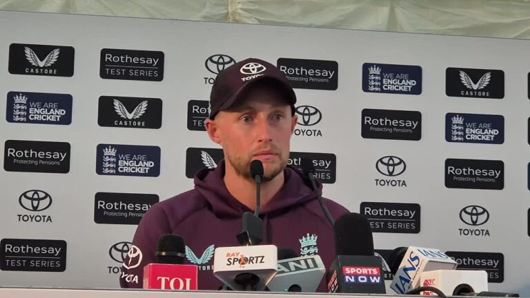 Joe Root press conference : On Mohammed Siraj fake anger, why he punched his bat, update on Woakes