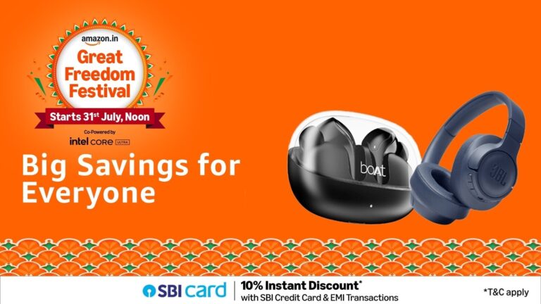 Amazon Great Freedom Festival: Price drop on best noise cancelling headphones with up to 65% off on big brands