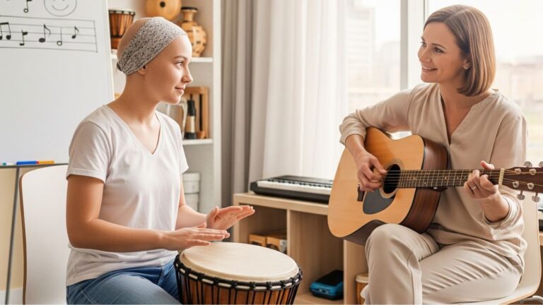 How music therapy matches CBT in easing anxiety among cancer survivors – Firstpost