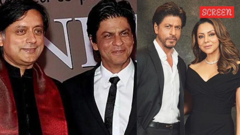 Shah Rukh Khan thanks Shashi Tharoor for not using ‘more magniloquent and sesquipedalian’ language for his National Award win, asks Gauri Khan to ‘brag during dinner’  | Bollywood News