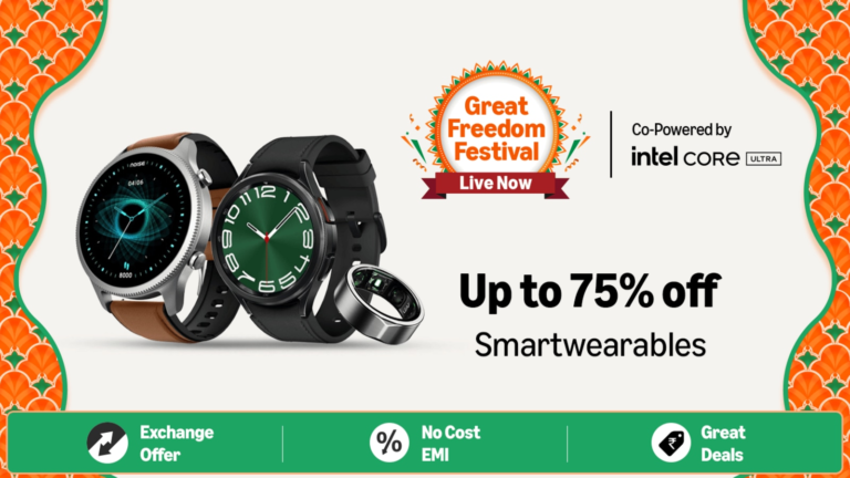 Amazon Great Freedom Sale 2025: Best smartwatch deals revealed, up to 75% off on top brands